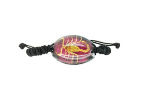 Real Scorpion Purple Bracelet