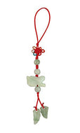 Lucky Real Jade Phone Charm Chinese Year of The Rabbit