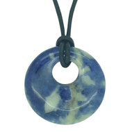 Lucky Sodalite Sagittarius Birthstone Agogo Pendant