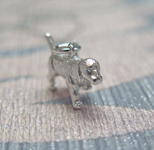 Load image into Gallery viewer, Sterling Silver Chinese Zodiac Year of the Dog Pendant Necklace