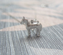 Load image into Gallery viewer, Sterling Silver Chinese Zodiac Year of the Horse Pendant Necklace
