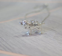 Load image into Gallery viewer, Stunning Sterling 925 Silver Spaniel Pendant Necklace