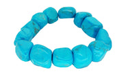 Lucky Turquoise Howlite Scorpio Birthstone Bracelet