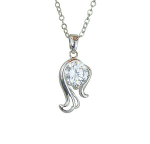 Virgo Horoscope Zodiac Crystal Pendant Necklace