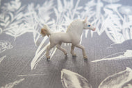 Elegant White Horse Minifig Mini Figurine