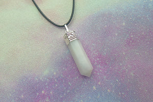 White Jade Pendulum Pendant
