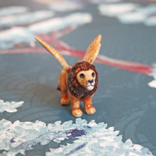 Load image into Gallery viewer, Mythical Winged Lion Minifig Mini Figurine