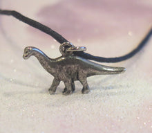 Load image into Gallery viewer, Brachiosaurus Dinosaur Adjustable Pendant Necklace