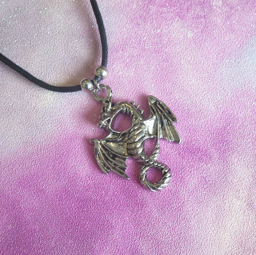 Mythical Dragon Pendant Necklace