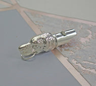 High Quality Solid 925 Sterling Silver Gun Dog Whistle