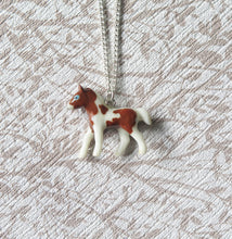 Load image into Gallery viewer, Baby Horse Porcelain Pendant Necklace